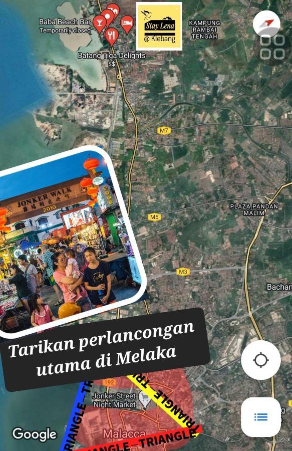 Staylena Klebang Melaka Homestay - Musliem Unit エクステリア 写真